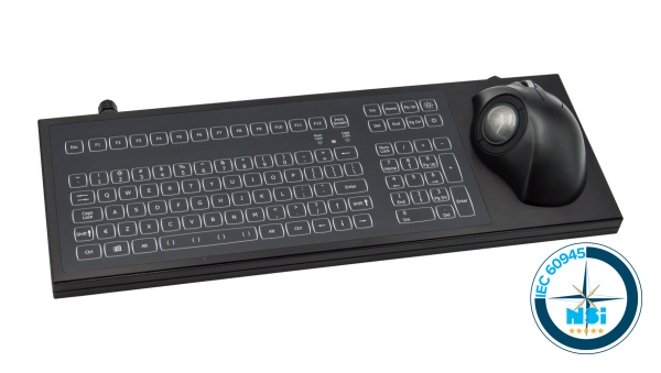KSGE103 Keyboard now IEC 60945 Certified